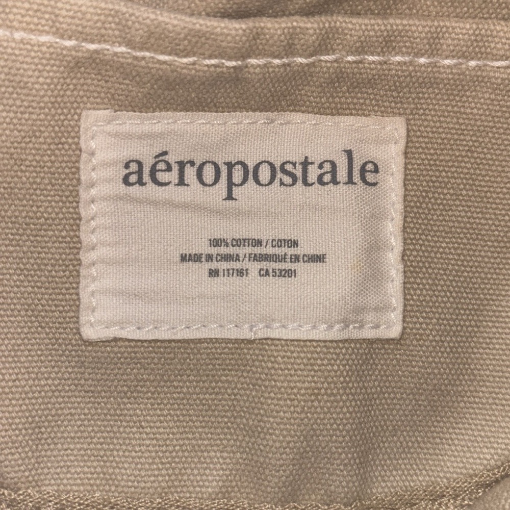 Aeropostale Vintage Canvas Tote Bag, 16ā x 14ā - Picture 10 of 16